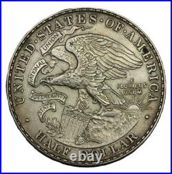 1918 Lincoln Illinois Half Dollar. Commemorative 50c Choice AU- SMH-2904