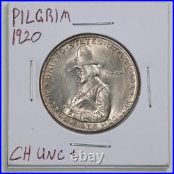 1920 50C Pilgrim Commemorative Half Dollar in Choice UNC+ Condition #11567