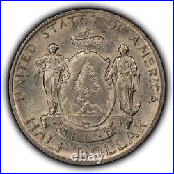 1920 50c Maine Centennial Commemorative Silver Half Dollar Luster SKU-C1267