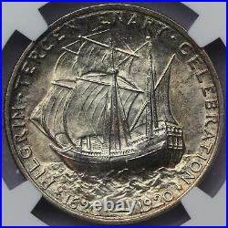 1920 50c Pilgrim Commemorative Half Dollar NGC MS 65