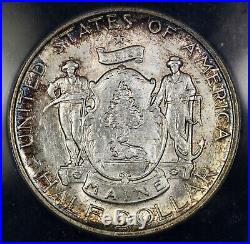 1920 Maine 50c Commemorative Silver Half Dollar ANACS MS 63