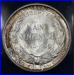 1920 Maine 50c Commemorative Silver Half Dollar ANACS MS 63