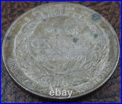 1920 Maine Centennial Commemorative Half Dollar US Mint 90% Silver Coin