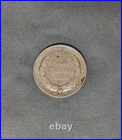 1920 Maine Centennial Commemorative Silver Half Dollar AU/BU Details Rare