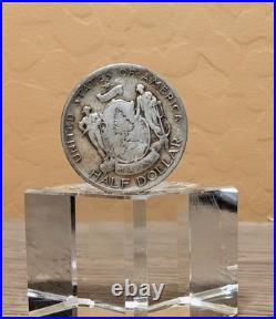 1920 Maine Centennial Commemorative Silver Half Dollar AU Details Rare 90%