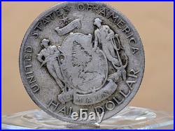 1920 Maine Centennial Commemorative Silver Half Dollar AU Details Rare 90%