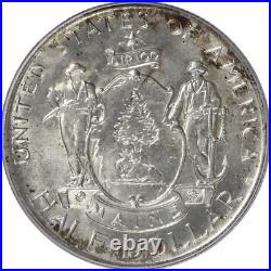 1920 Maine Commemorative Half Dollar 50c, PCGS MS 63 Lustrous Nice Coin
