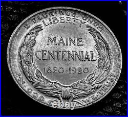 1920 Maine Commemorative Half Dollar, Gem BU++