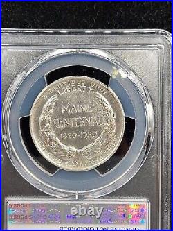 1920 Maine Commemorative Half Dollar Pcgs Unc Detail Cleaned Uncirculated