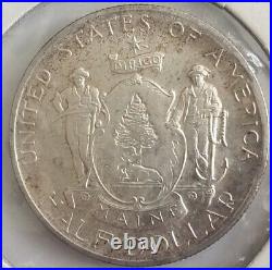 1920 Maine Commemorative Silver Half Dollar BU+