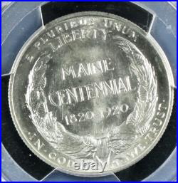 1920 Maine Silver Half Dollar Commemorative PCGS MS-65 CAC- Superb Coin