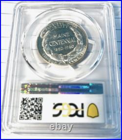 1920 Maine Silver Half Dollar Commemorative PCGS MS-65 CAC- Superb Coin