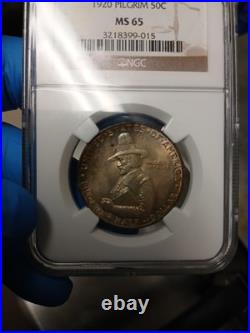 1920 Pilgrim 50c MS65 NGC 1920 Pilgrim 50c MS65 NGC