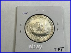 1920 Pilgrim Commemorative 90% Silver Half Dollar in AU+ Condition 050426 36tre