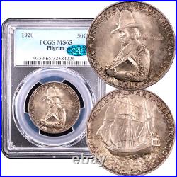 1920 Pilgrim Commemorative Half Dollar 50c PCGS MS65 CAC