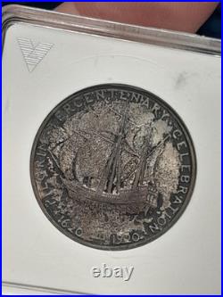 1920 Pilgrim Commemorative Half Dollar ANACS Old Holder MS62