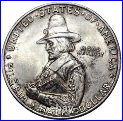 1920 Pilgrim Commemorative Half Dollar, Choice Uncirculated