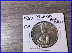 1920 Pilgrim Commemorative Silver Half Dollar 040424 04q