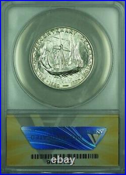 1920 Pilgrim Commemorative Silver Half Dollar 50c Coin ANACS AU-58 Luster (39A)