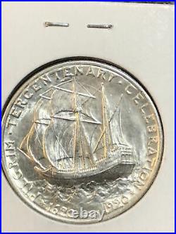 1920 Pilgrim Commemorative Silver Half Dollar High Grade United States Coin