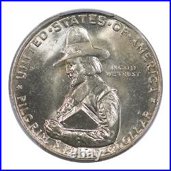 1920 Pilgrim Commemorative Silver Half Dollar PCGS MS66
