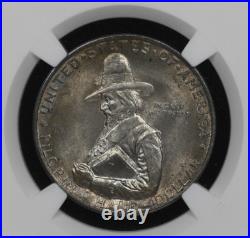 1920 Pilgrim Silver Commemorative Half Dollar NGC MS-64 Toner Nice Luster 1920 Pilgrim Silver Commemorative Half Dollar NGC MS-64 Toner Nice Luster