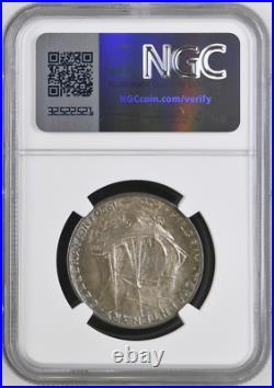1920 Pilgrim Silver Commemorative Half Dollar NGC MS-64 Toner Nice Luster 1920 Pilgrim Silver Commemorative Half Dollar NGC MS-64 Toner Nice Luster