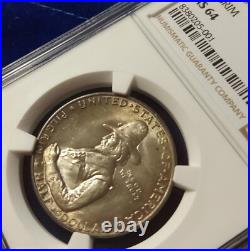 1920 Pilgrim Silver Commemorative Half Dollar NGC MS-64 Toner Nice Luster 1920 Pilgrim Silver Commemorative Half Dollar NGC MS-64 Toner Nice Luster