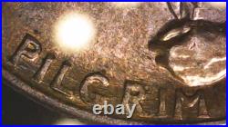 1920 Pilgrim Silver Commemorative Half Dollar NGC MS-64 Toner Nice Luster 1920 Pilgrim Silver Commemorative Half Dollar NGC MS-64 Toner Nice Luster