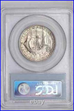 1920 Pilgrim Silver Commemorative Half Dollar Pcgs Ms65