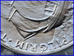 1920 Pilgrim Tercentenary Commemorative Half Dollar / BU+++ / GEM