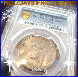 1920 Pilgrim Tercentenary Commemorative Silver Half Dollar FS-901 Toner PCGS
