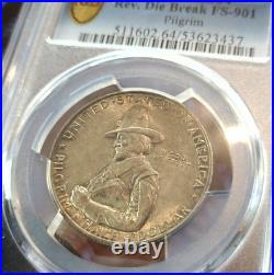 1920 Pilgrim Tercentenary Commemorative Silver Half Dollar FS-901 Toner PCGS