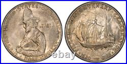 1920 Pilgrim Tercentenary Commemorative Silver Half Dollar FS-901 Toner PCGS