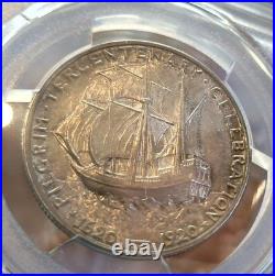 1920 Pilgrim Tercentenary Commemorative Silver Half Dollar FS-901 Toner PCGS