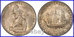 1920 Pilgrim Tercentenary Commemorative Silver Half Dollar FS-901 Toner PCGS