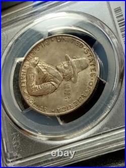 1920 Pilgrim Tercentenary Commemorative Silver Half Dollar FS-901 Toner PCGS