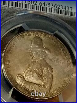 1920 Pilgrim Tercentenary Commemorative Silver Half Dollar FS-901 Toner PCGS