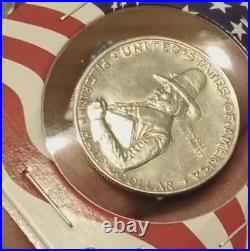 1920 Pilgrim Tercentenary Half Dollar BU 90% Silver Commemorative 50c Museum