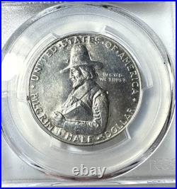 1920 Pilgrim Tercentenary Half Dollar Commemorative 50c PCGS MS63