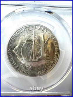 1920 Pilgrim Tercentenary Half Dollar Commemorative 50c PCGS MS63