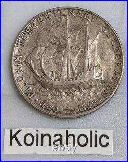 1920 SILVER Pilgrim Commemorative Half Dollar 50c From Storage, Needs A New Home