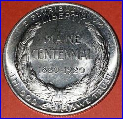 1920 State Of Maine Centennial? Silver Commemorative Half Dollar 90% Silver