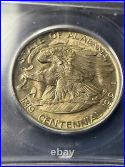 1921 50c Alabama Commemorative Half Dollar. ICG MS-63