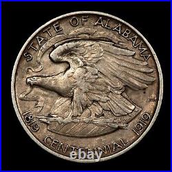 1921 50c Alabama Commemorative Silver Half Dollar 2x2 SKU-C1171