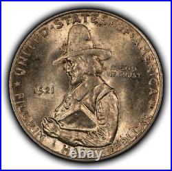 1921 50c Pilgrim Commemorative Silver Half Dollar Key Date BU SKU-C1332