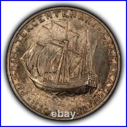1921 50c Pilgrim Commemorative Silver Half Dollar Key Date BU SKU-C1332