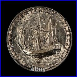 1921 50c Pilgrim Commemorative Silver Half Dollar Luster Key Date C1328
