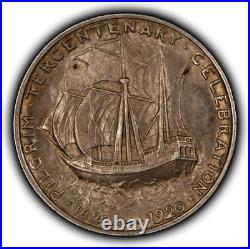 1921 50c Pilgrim Commemorative Silver Half Dollar PQ Luster Key Date C1317 1921 50c Pilgrim Commemorative Silver Half Dollar PQ Luster Key Date C1317
