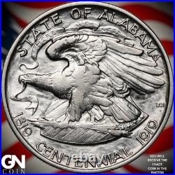 1921 ALABAMA Commemorative Half Dollar A7593 1921 ALABAMA Commemorative Half Dollar A7593